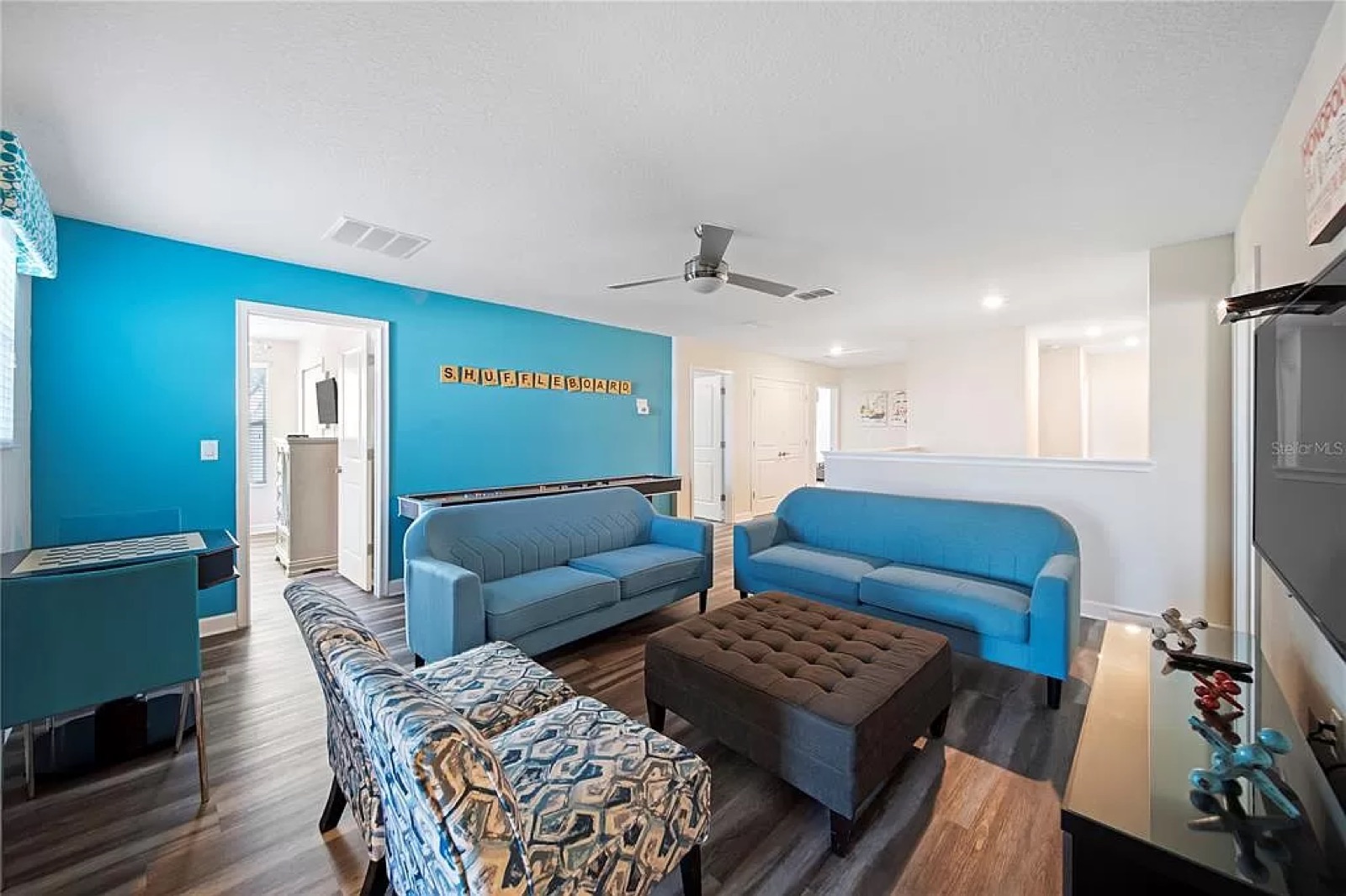 Shuffleboard game room