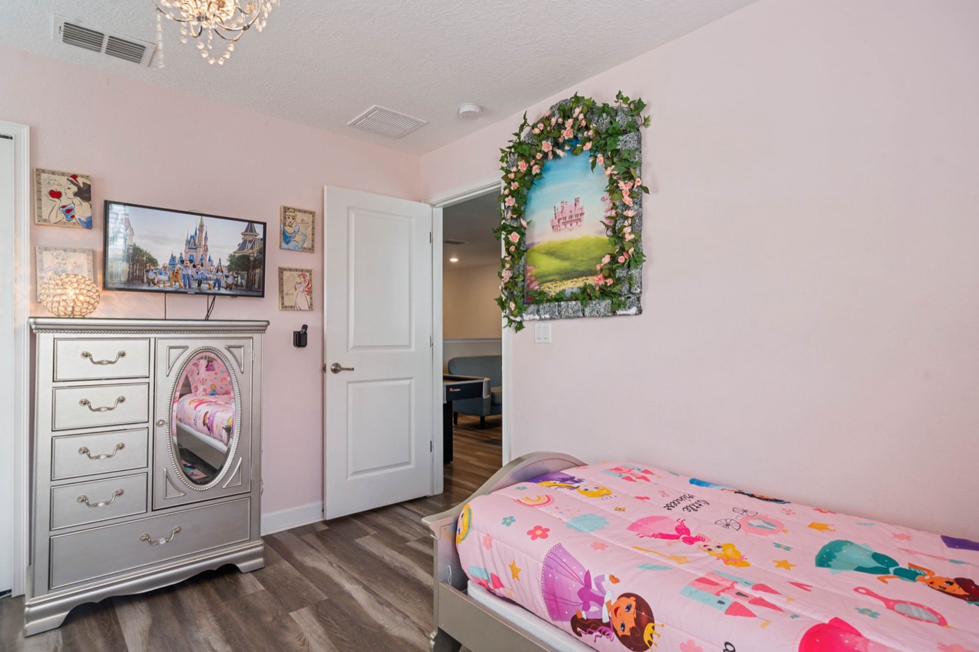 Disney Princess themed bedroom